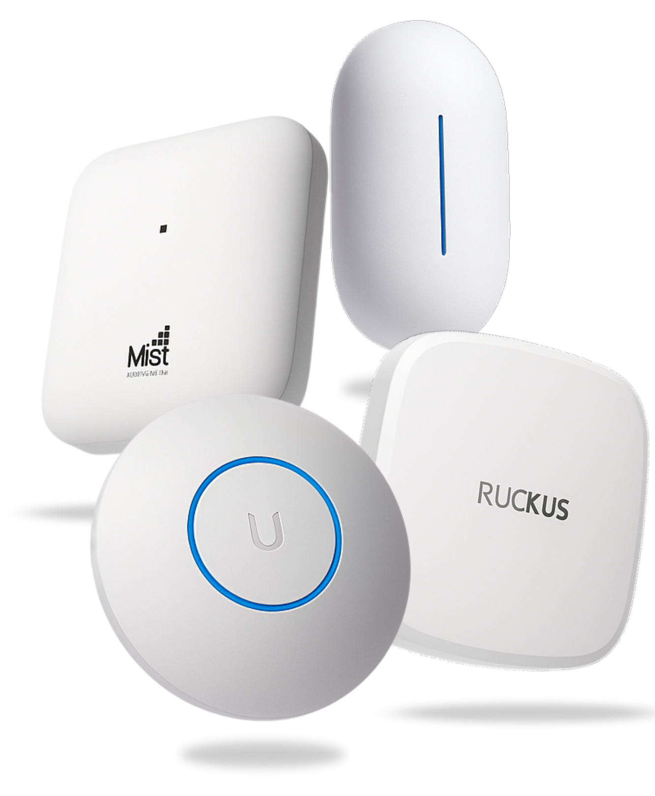 Enterprise access points from Mist, UniFi, and Ruckus compatible with LongFi Connect leveraging existing Wi-Fi network infrastructure